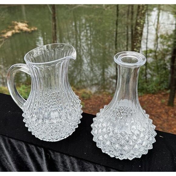 Longchamp by CRISTAL D'ARQUES-DURAND Pitcher & Liquor Decanter New!
